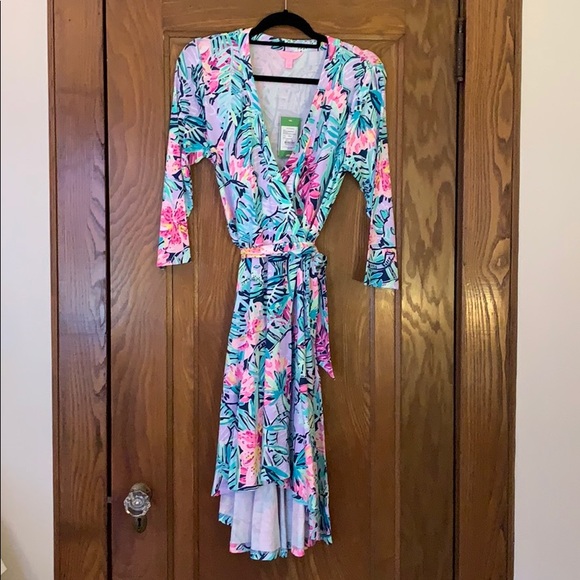 rozaline wrap dress
